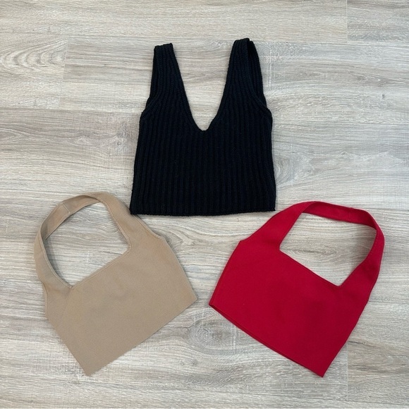 Amazon the Drop Square neck cropped tank top bundle! - Picture 1 of 8